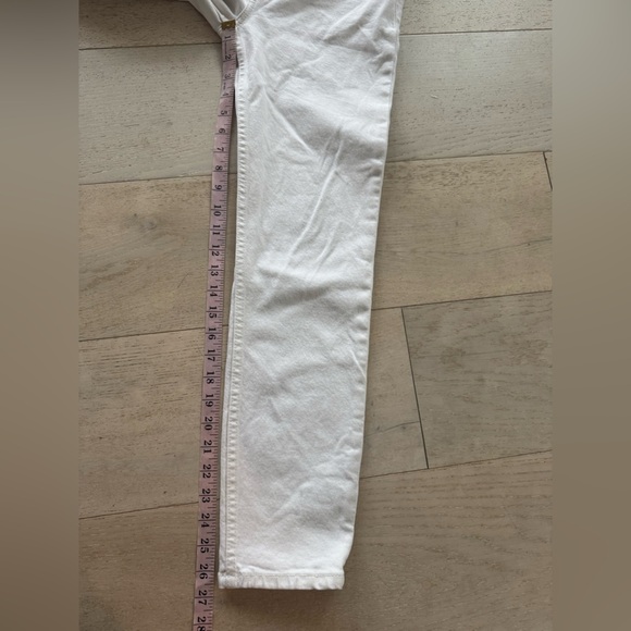 RE/DONE 90s High Rise Ankle Crop Jeans vintage white 27 - Picture 10 of 10